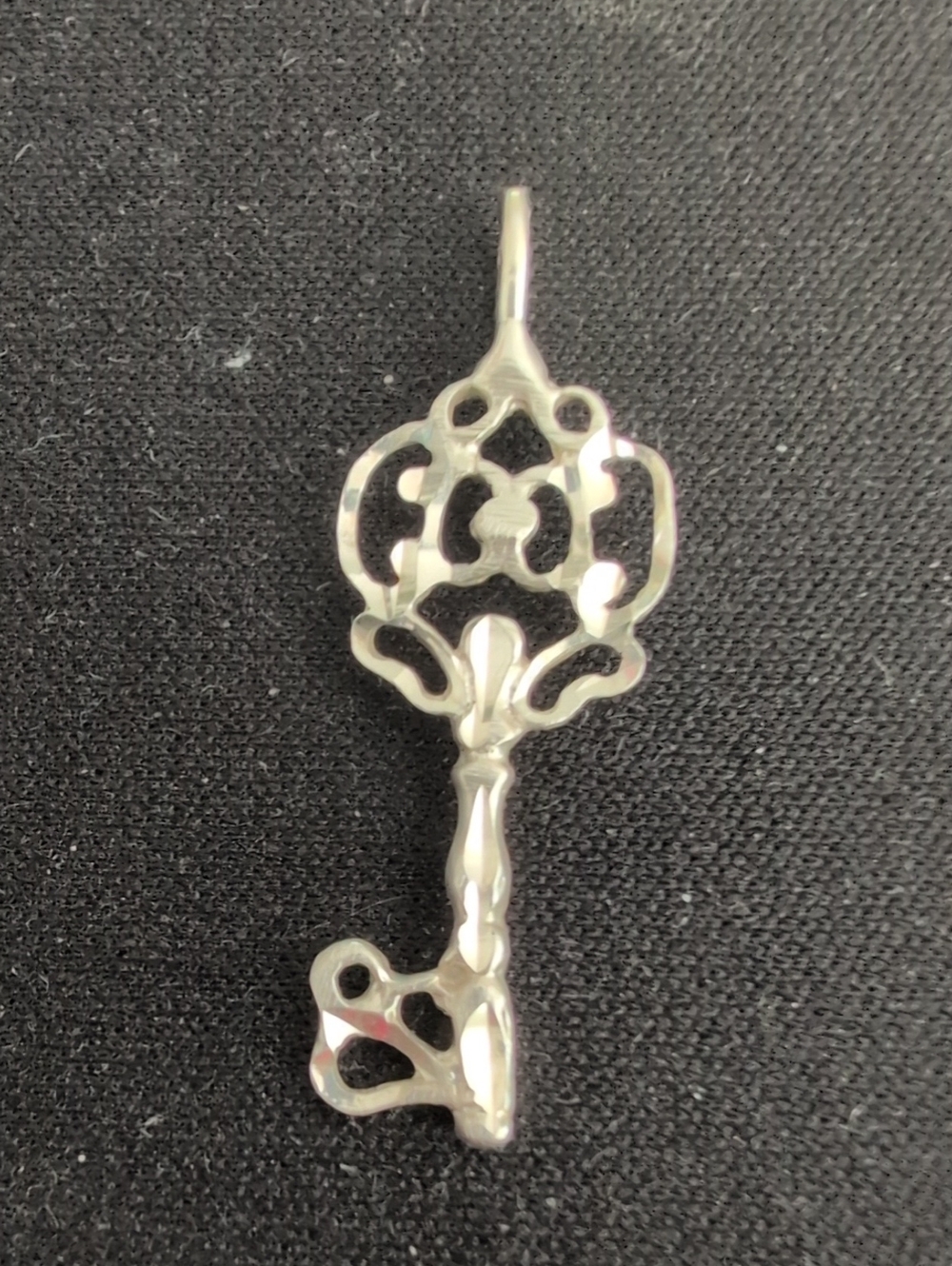 Sterling Silver Women's Necklace Pendant - Bright Silver STER Mark
